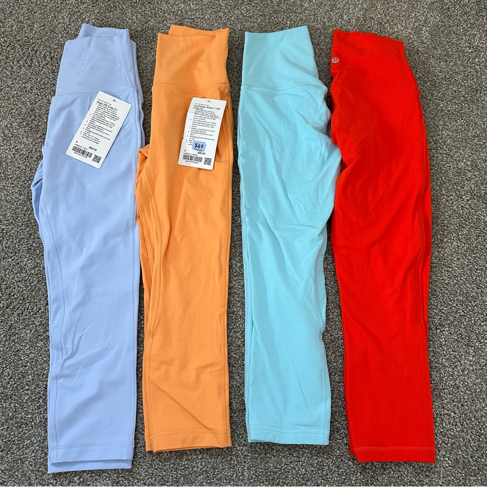 Size 4 lululemon align crop leggings
